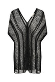 Banned Apparel Gothic Mesh Top Black Sheer Layering