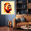 Geometric Gorilla Canvas