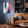 Eiffel Glow Flag Canvas