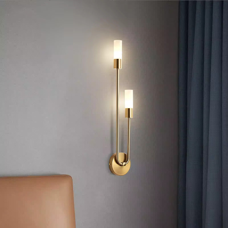 Spire Sleek LED-Wandleuchte 12W Warmweiß Modernes Metall G9 Leuchtmittel