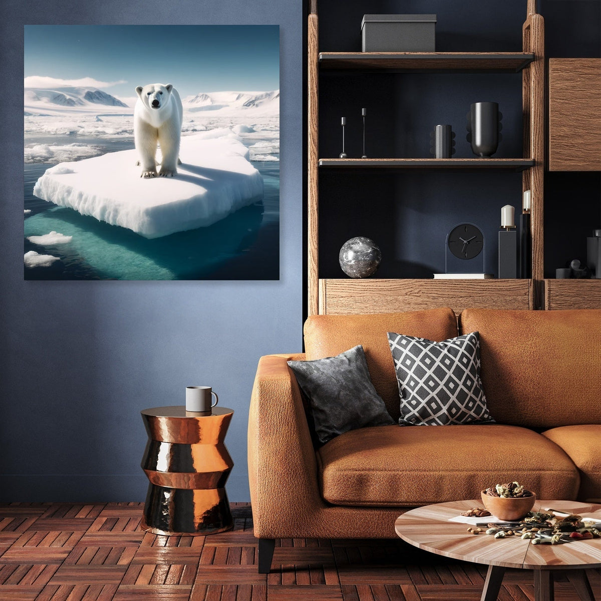 Polar Bear Sovereign Canvas