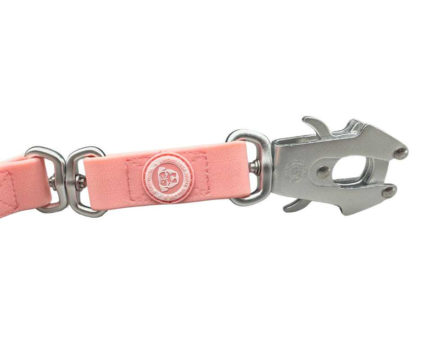 BTactical™ Extra-Strong PVC Frog Clip Dog Lead | Pastel Pink