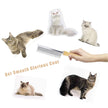 Dog Cat Pet Comb Double Sided Grooming Brush Metal Comb For Loosening Up Removing Mats Debris Tangles And Knots Wooden Handle Stainless Steel Tooth Perfect For Pets