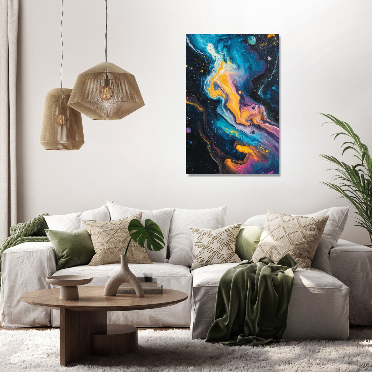 Galactic Wonders Canvas