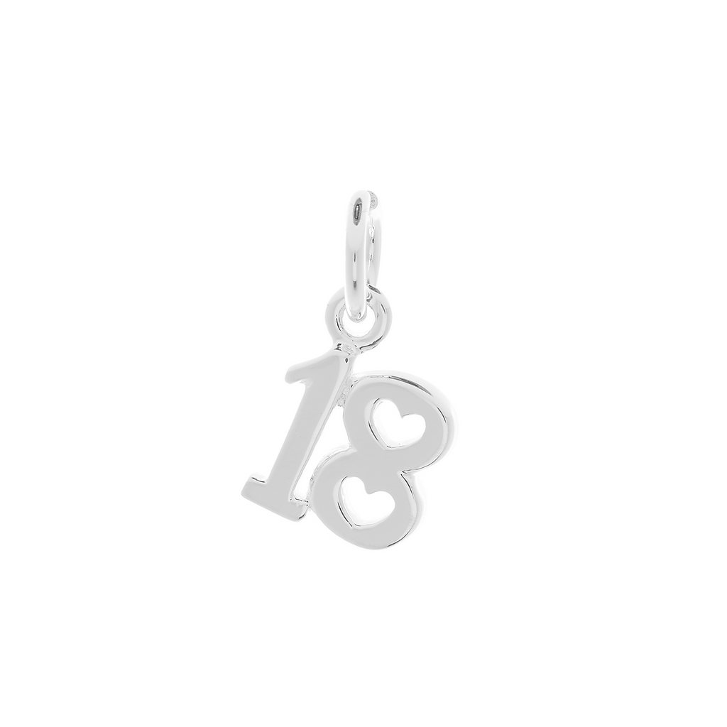 18th Birthday Silver Charm