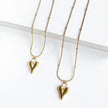 Marlie Gold Stylised Heart Chain