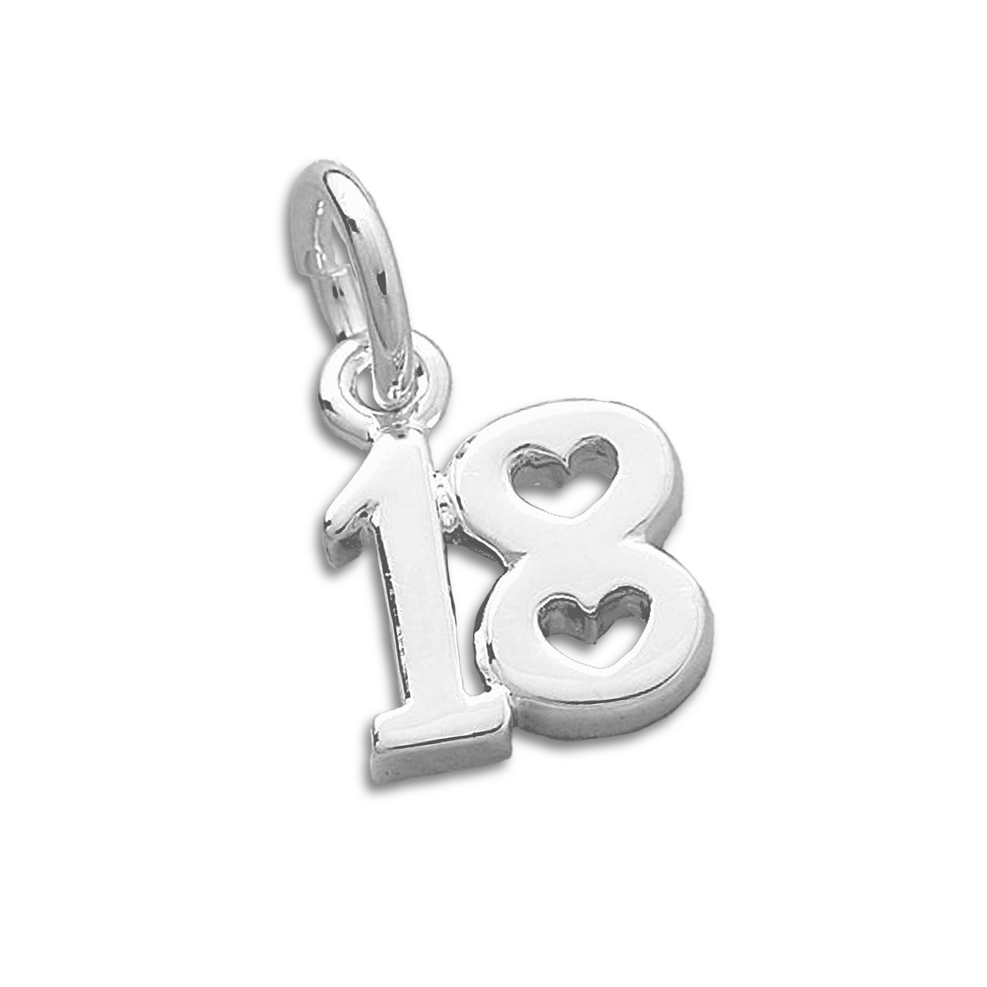 18th Birthday Silver Charm