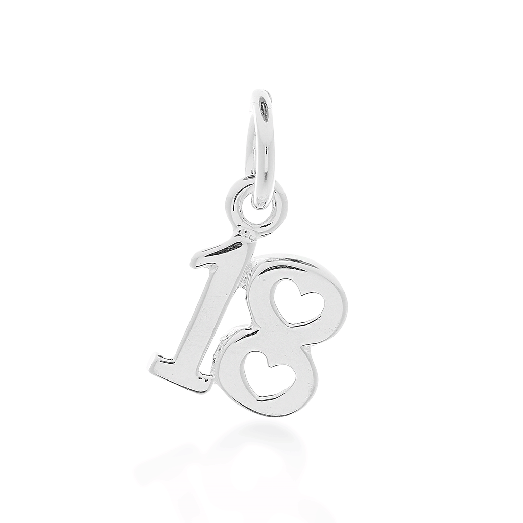 18th Birthday Silver Charm