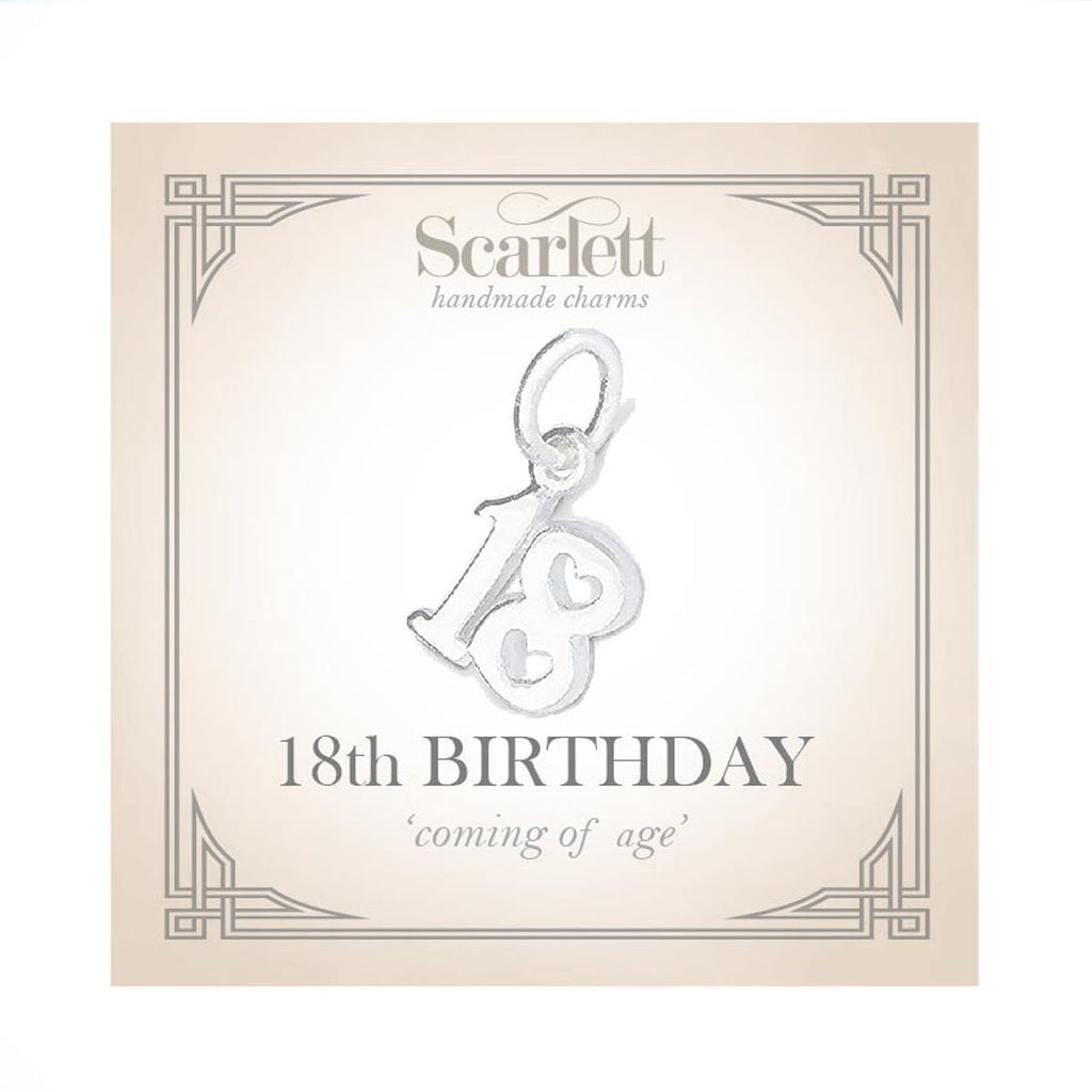 18th Birthday Silver Charm
