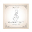 18th Birthday Silver Charm