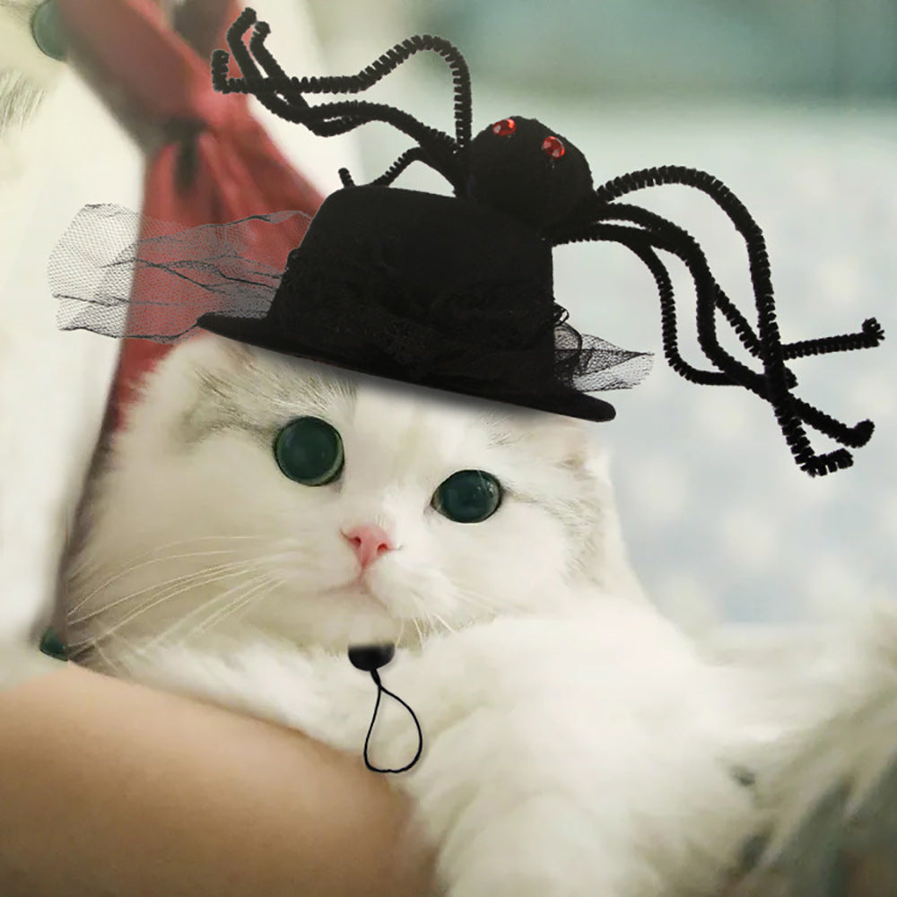 Pet Headgear Cute Dog Teddy Dress Up SUNFLOWER Cat Headdress Wig Cat Headgear Hat