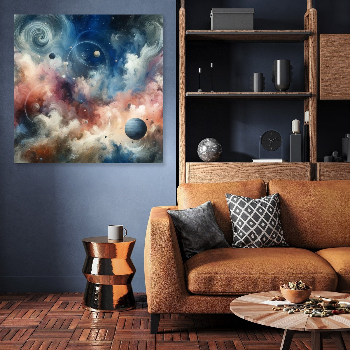 Stellar Tempest Canvas