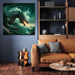 Fierce Dragon Canvas