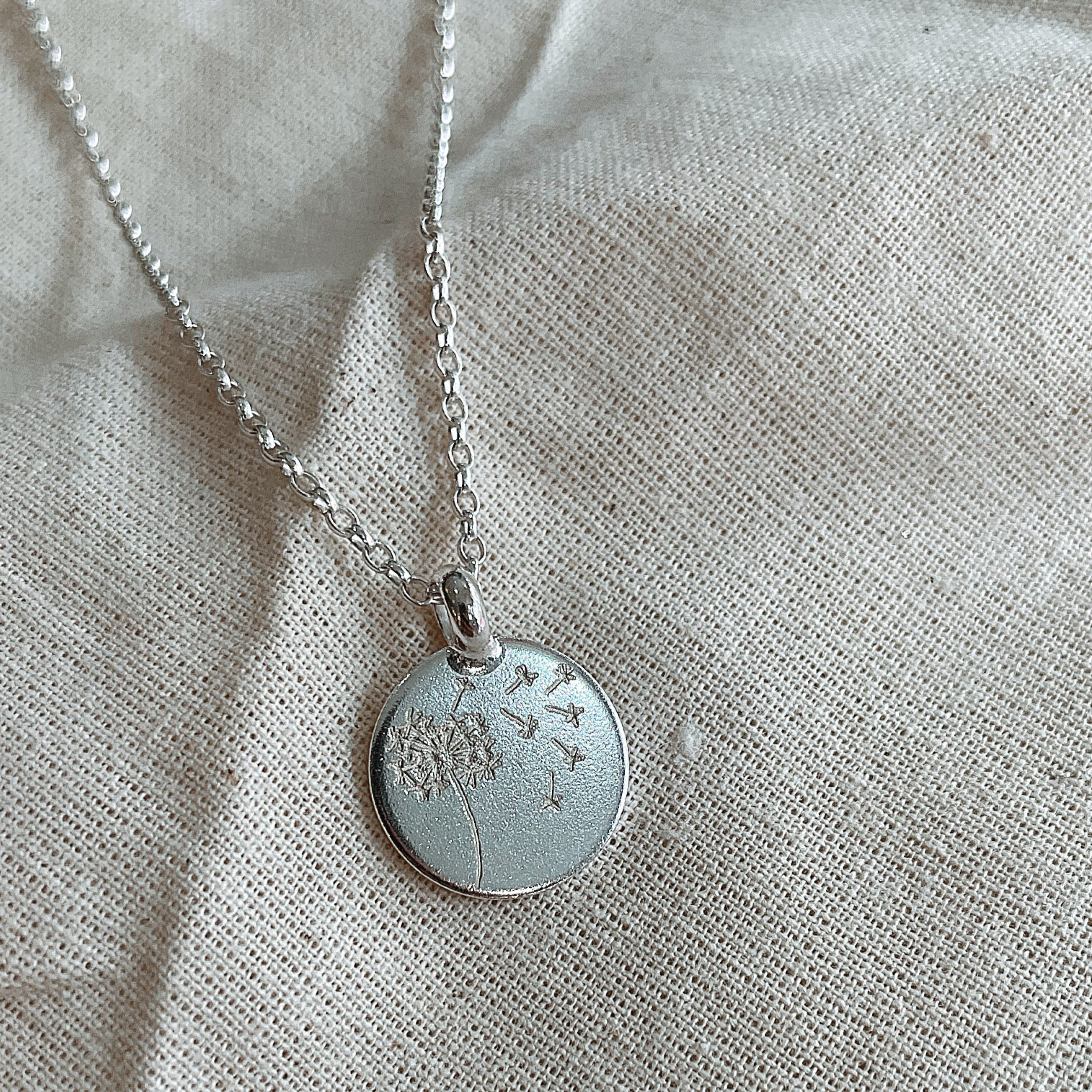 Dandelion Wish Necklace
