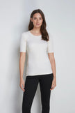 Half Sleeve Crew Neck Cotton Modal T-shirt