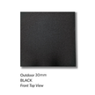 30mm Rubber Roofing Tiles - 500mm x 500mm