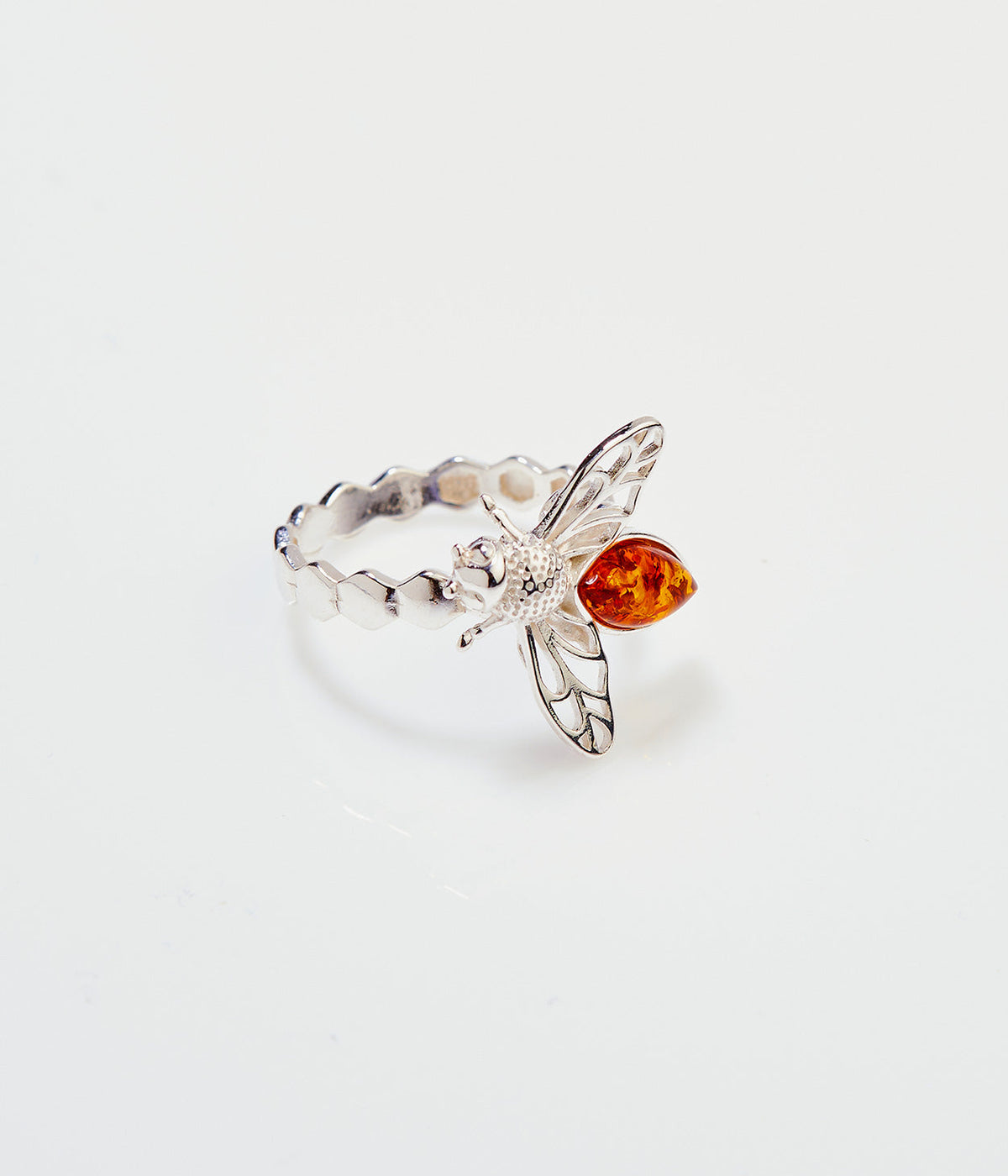 Amber Bee Ring