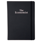 The Economist A5 Soft Touch Notebooks - Ruled - Black