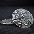 Medium York Disc Brooch