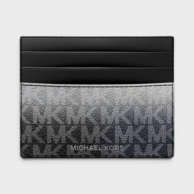 Logo Tall Card Case Cooper Black Multi