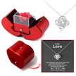Four-leaf Clover Necklace Female Apple Box Set Mother's Day Gift