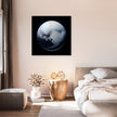 Pluto's Cosmic Isolation Canvas