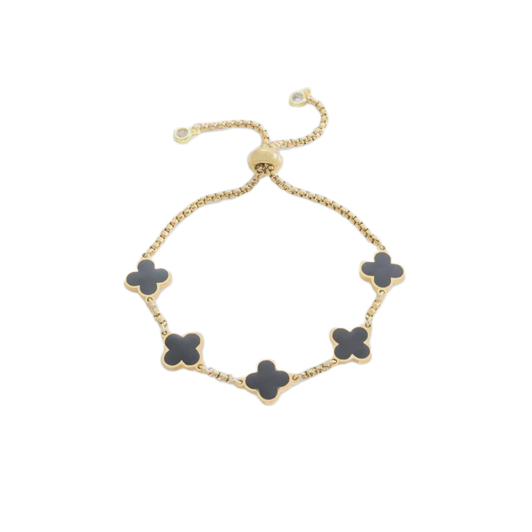 Clover Enamel Bracelet