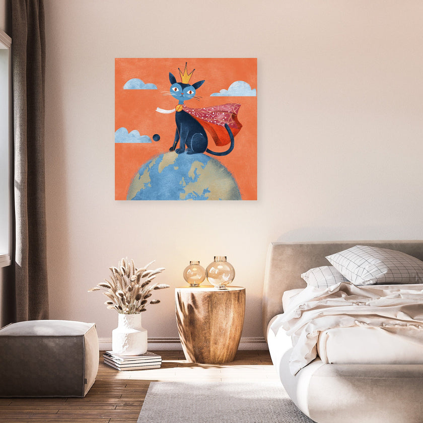 Majestic Cat Royalty Canvas