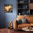 Lakeside Sunset Serenity Canvas