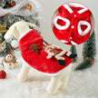 Christmas Dog Clothes Autumn And Winter Flannel Cats Dogs Hoodies Pet Clothes For Small Medium Dogs Christmas Dog Cat Costume