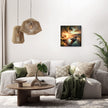 Lakeside Sunset Serenity Canvas