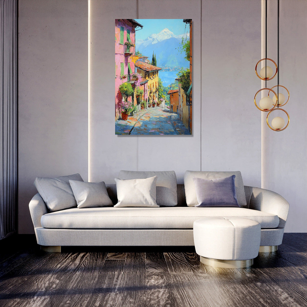 Bellagio Midday Reflections Canvas