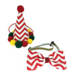 Neues Haustier-Weihnachtsornament, Hut, Fliege
