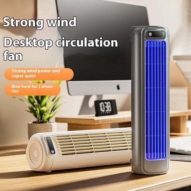 Großer Wind Mute Ventilator Lange Ausdauer Tragbarer USB Ventilator