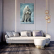 Polar Bear Elegance Canvas