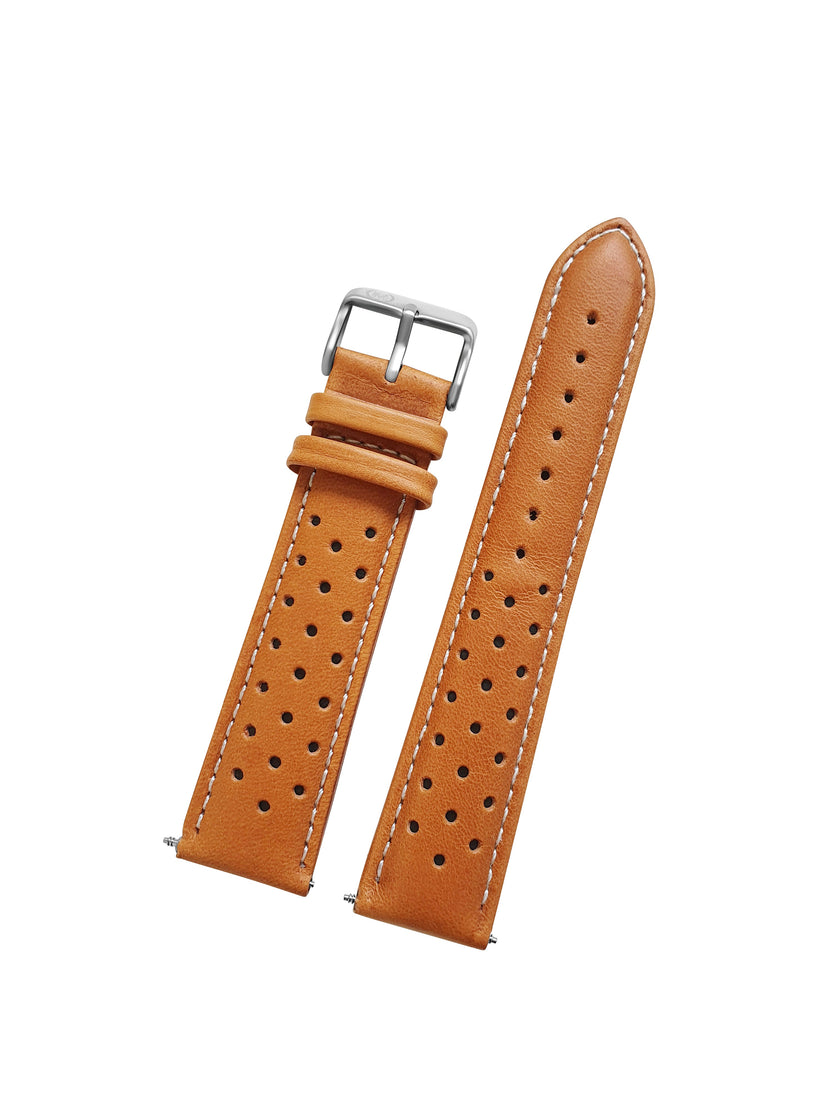 Tan Leather Rally Watch Strap