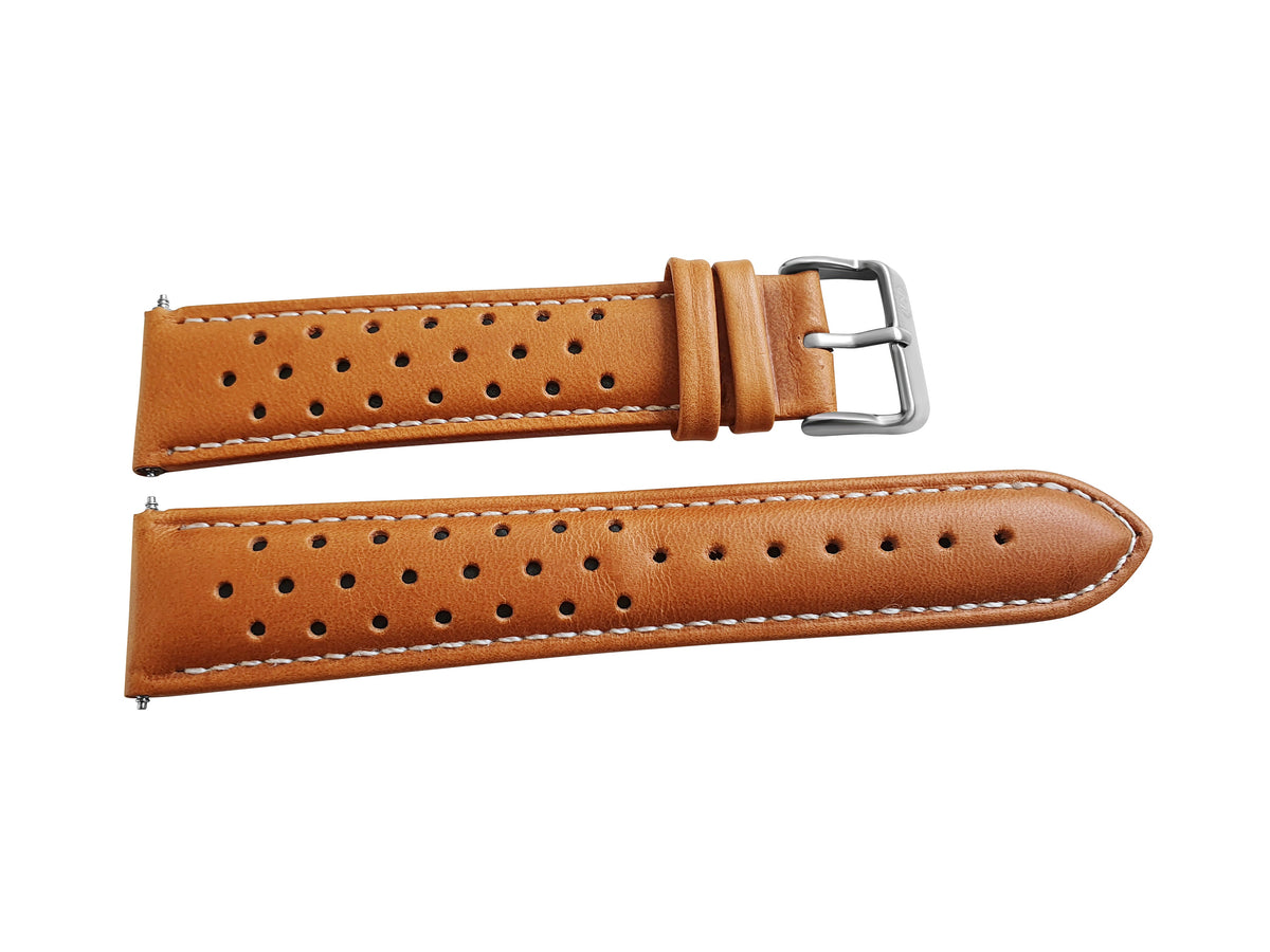 Tan Leather Rally Watch Strap