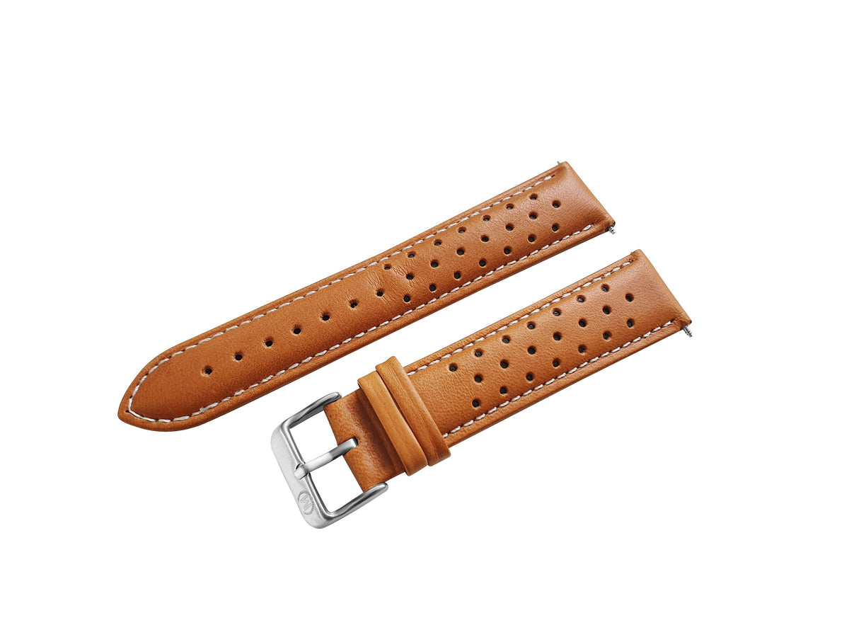Tan Leather Rally Watch Strap