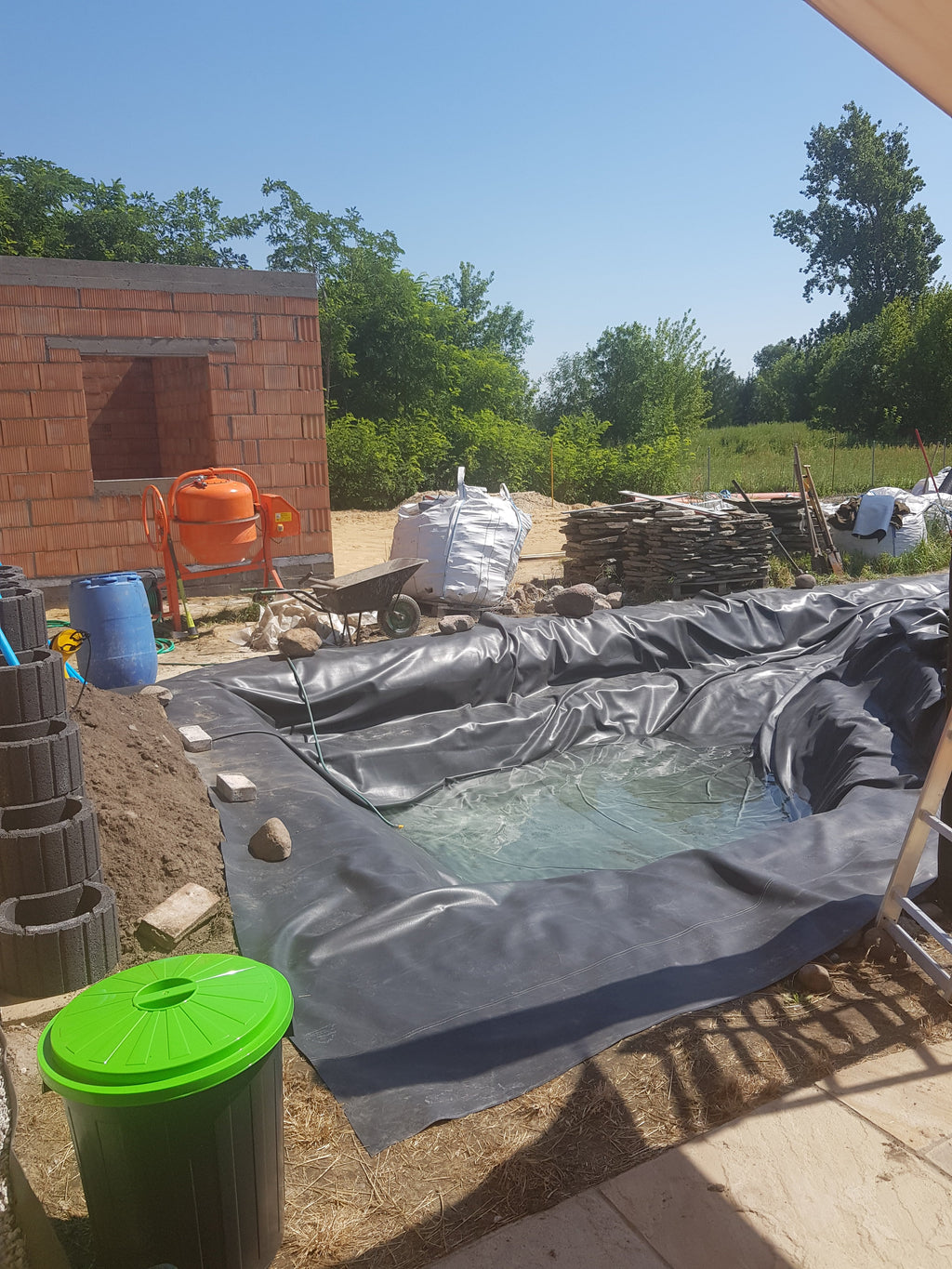 Pond Liner EPDM  3m x 3m