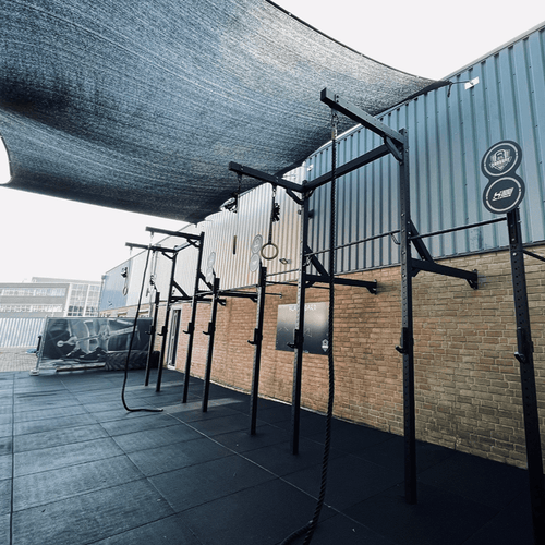 30mm Outdoor Rubber Gym Tiles – 1m x 1m
