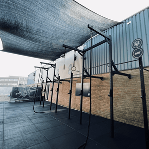 43mm Outdoor Rubber Gym Tiles – 1m x 1m
