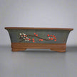 35cm Unglazed Bonsai Pot | Rectangle | 35cm x 26cm x 14cm | Brown