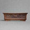 35cm Premium Unglazed Bonsai Pot | Rectangle | 35cm x 25cm x 12cm | Brown