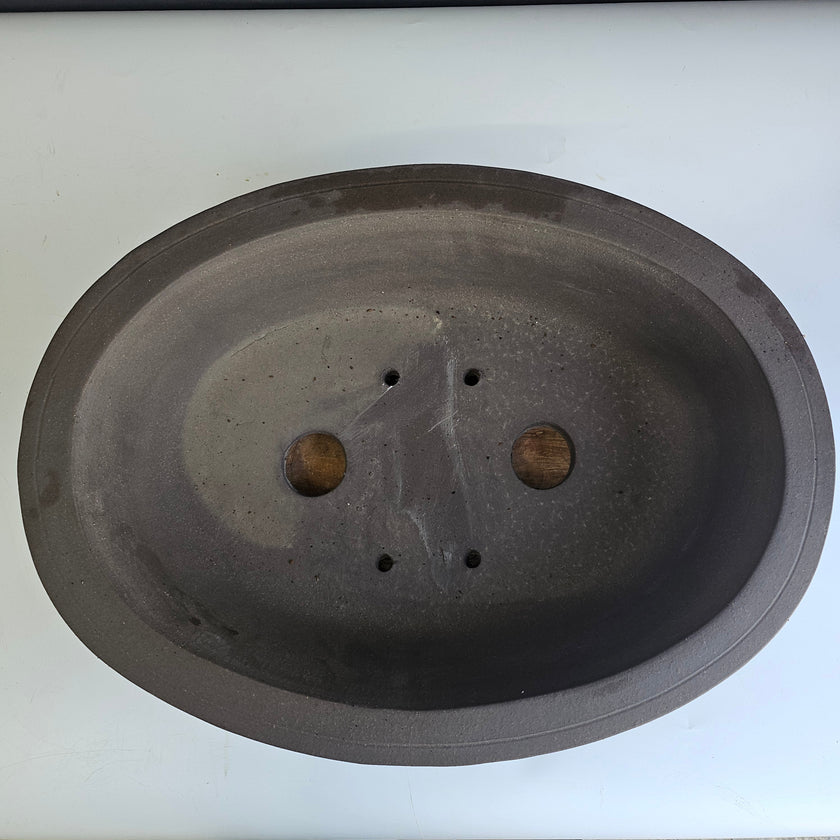 46cm Unglazed Bonsai Pot | Rectangle | 46cm x 34cm x 13cm | Brown