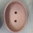 42cm Premium Unglazed Bonsai Pot | Oval | 42cm x 31cm x 11cm | Painted