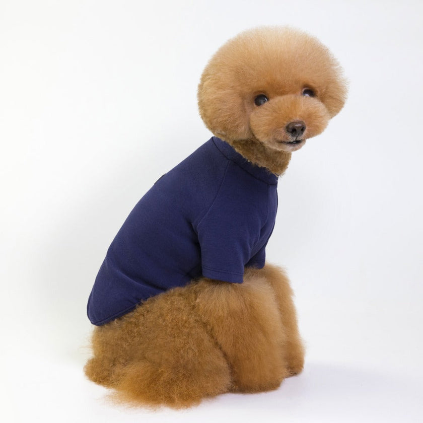Pet full three-color base shirt