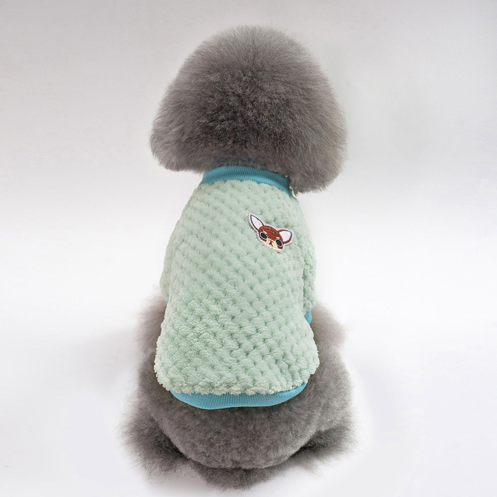 Warm legs fleece pet supplies