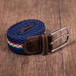 Woven Belt - Neon Fine Stripe