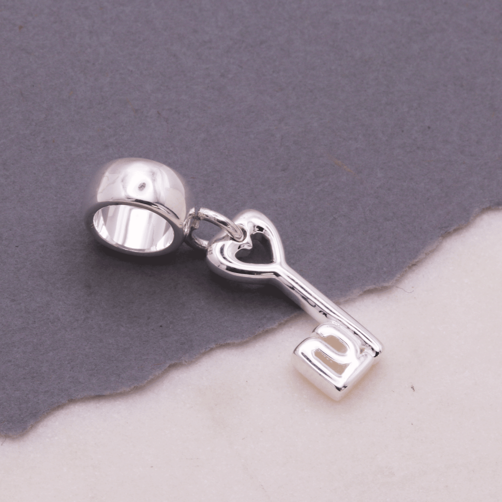 21st Birthday Silver Charm