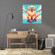 Skater Dog Canvas